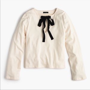 J. Crew cream sweater